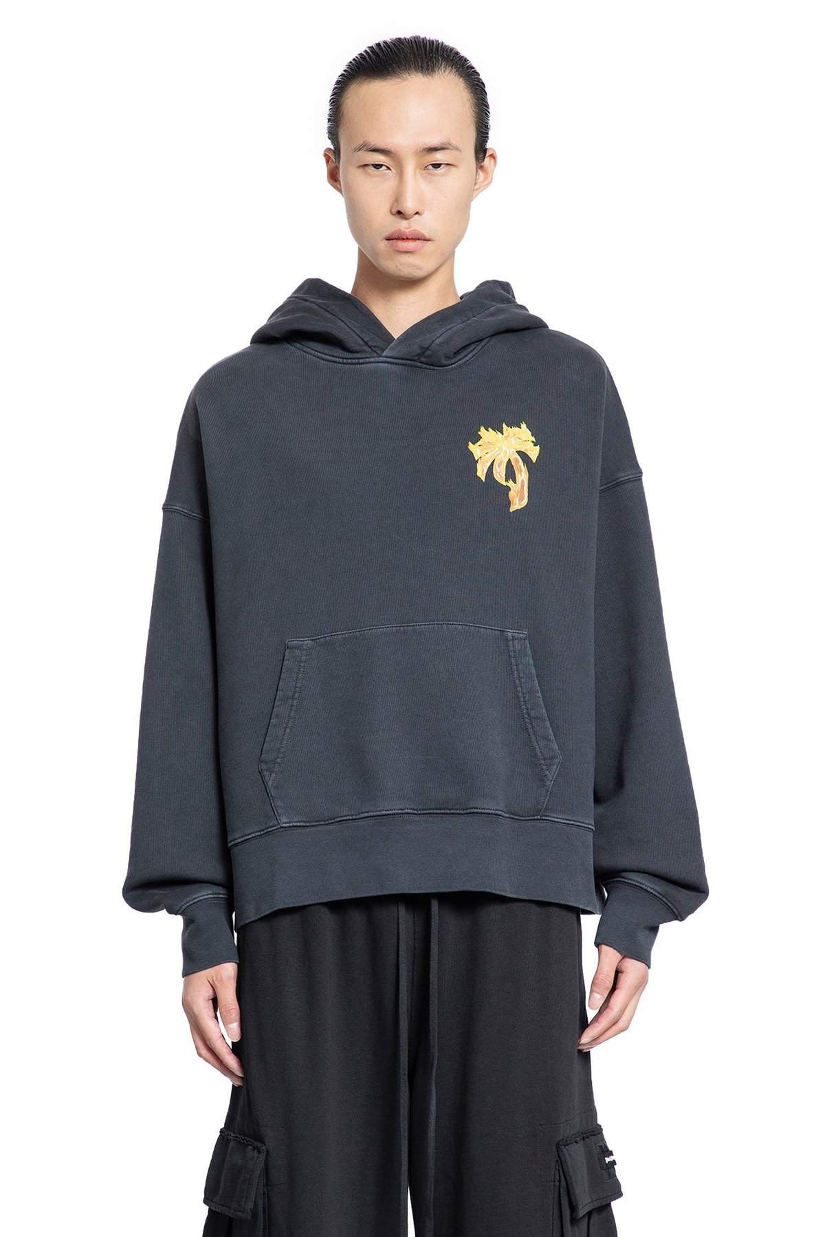 PALM ANGELS Burning Palm Hoodie