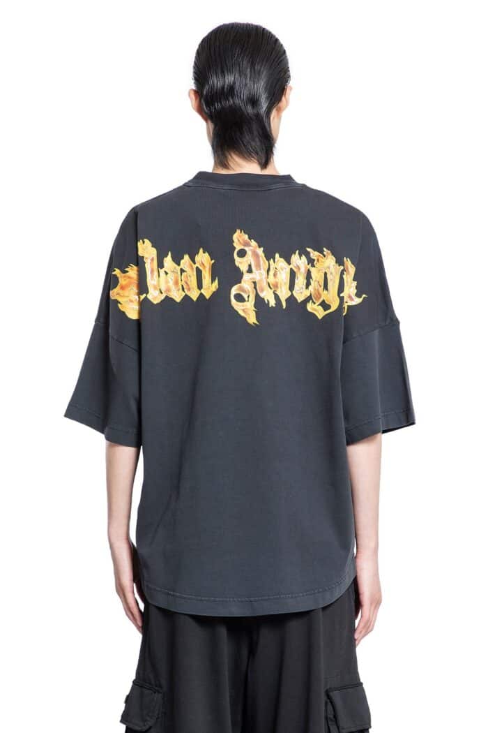 PALM ANGELS Burning Palm Oversized T-shirt