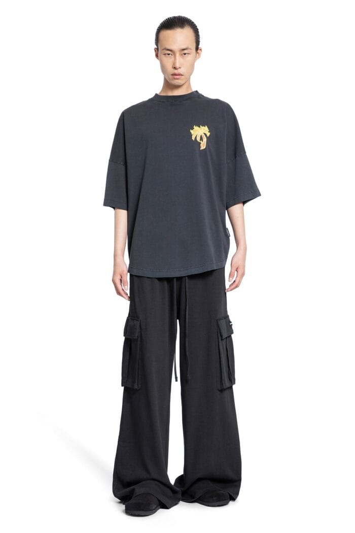 PALM ANGELS Burning Palm Oversized T-shirt