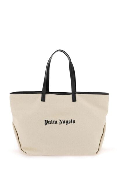 PALM ANGELS Canvas Tote Bag