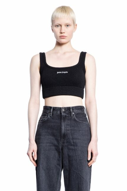 PALM ANGELS Classic Logo Knit Top