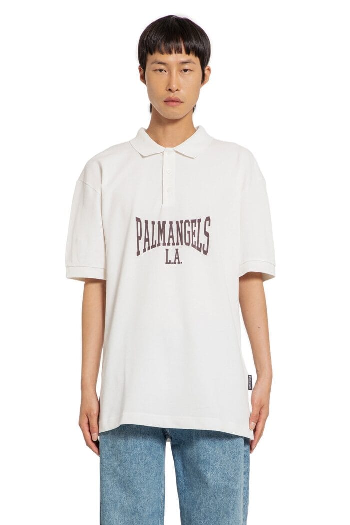 PALM ANGELS College Logo Polo Shirt