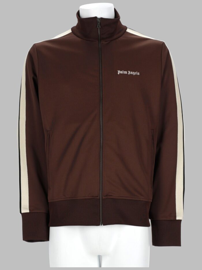 palm angels felpa con zip e logo Palm Angels FELPA CON ZIP E LOGO