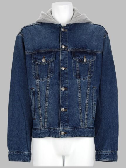 Palm Angels GIACCA IN DENIM DI COTONE