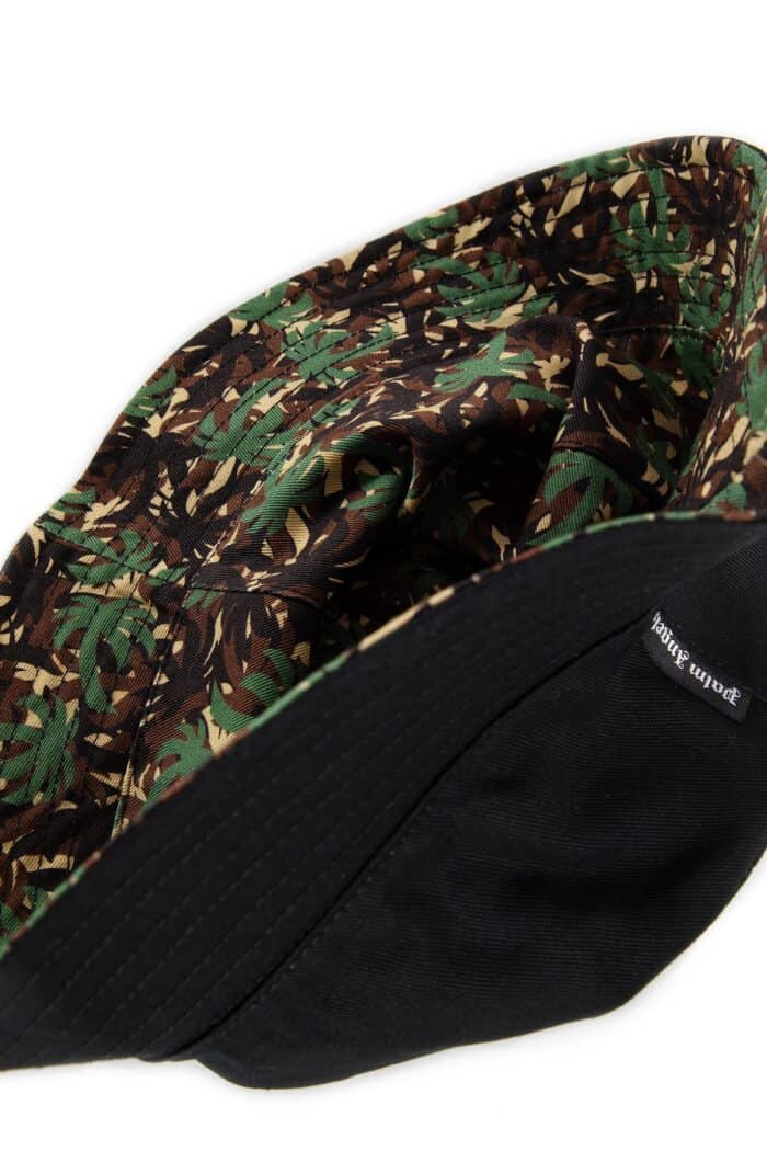 PALM ANGELS Gothic Logo Bucket Hat