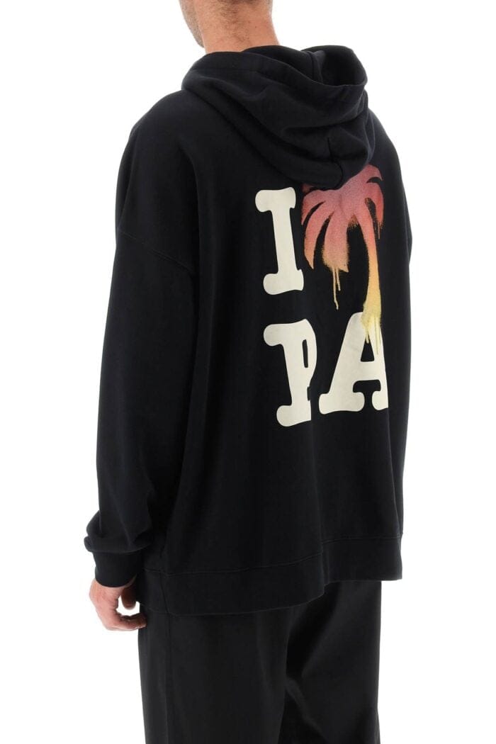 PALM ANGELS I Love Pa Oversized Hoodie