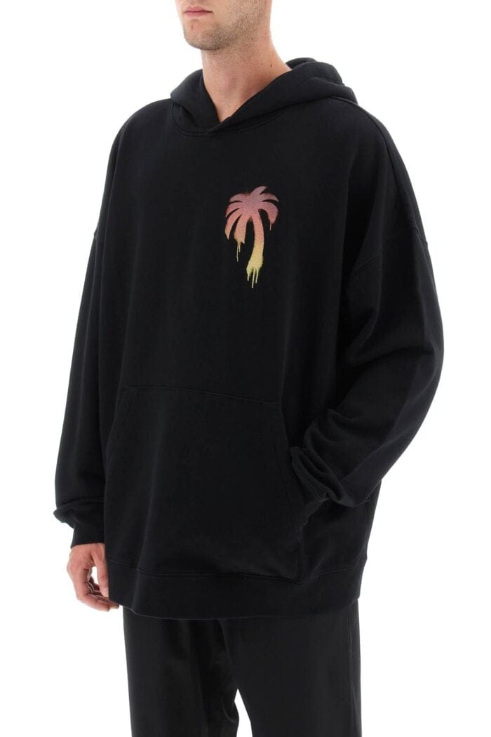 PALM ANGELS I Love Pa Oversized Hoodie