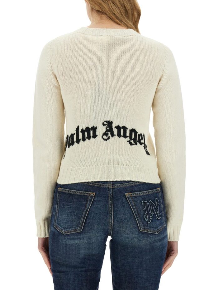 Palm Angels JERSEY WITH LOGO INLAY