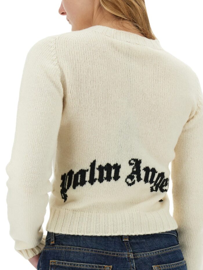Palm Angels JERSEY WITH LOGO INLAY