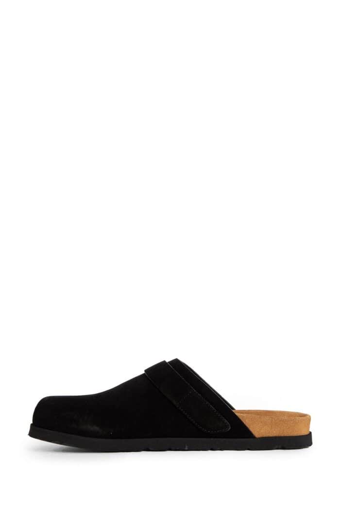 PALM ANGELS Logo Calf Leather Mules