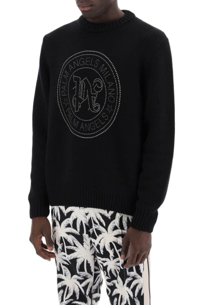 PALM ANGELS "milan Pullover With Mini