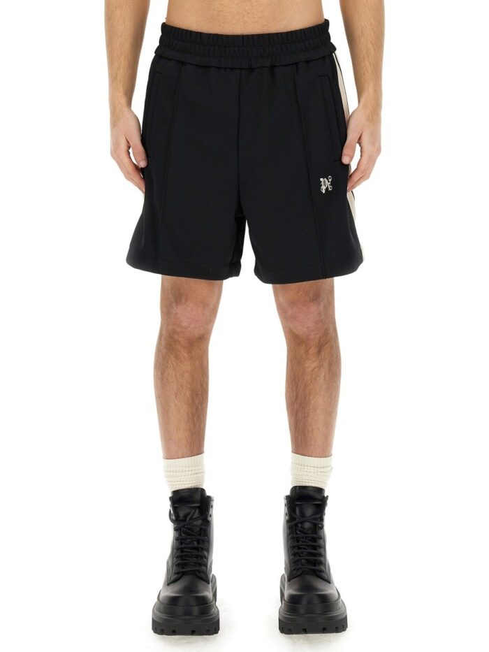 Palm Angels MONOGRAM BERMUDA SHORTS