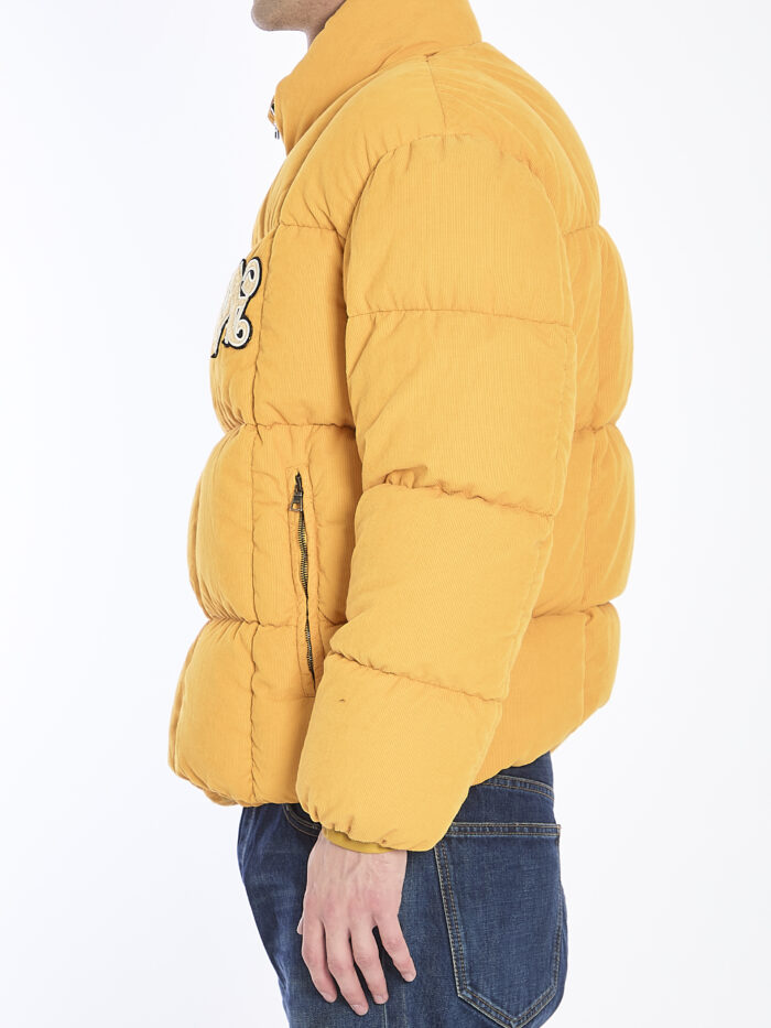 Palm Angels Monogram corduroy puffer jacket
