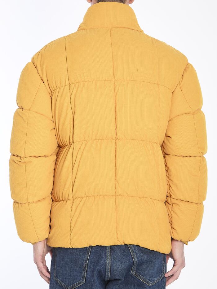 Palm Angels Monogram corduroy puffer jacket