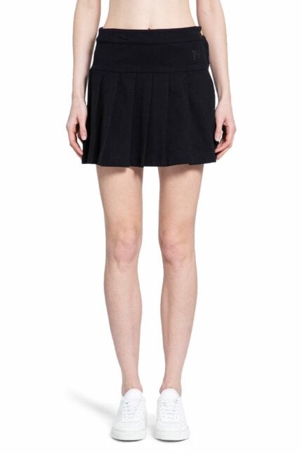 PALM ANGELS Monogram Pleated Skirt