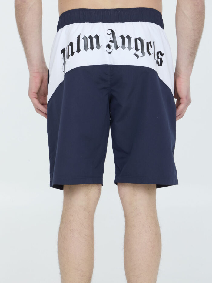 Palm Angels Overlogo swimshorts
