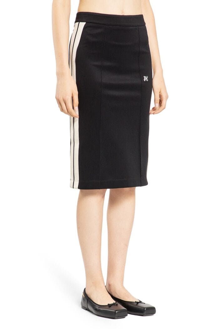 PALM ANGELS Pa Monogram Midi Skirt