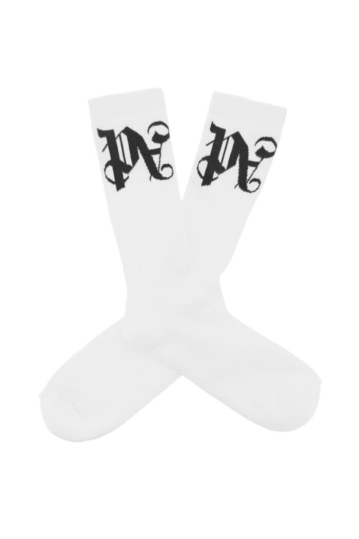 Palm Angels Pa Monogram Socks