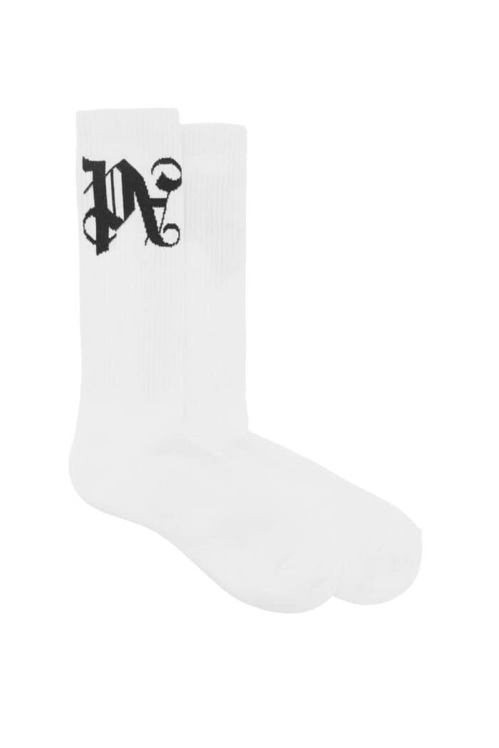 Palm Angels Pa Monogram Socks