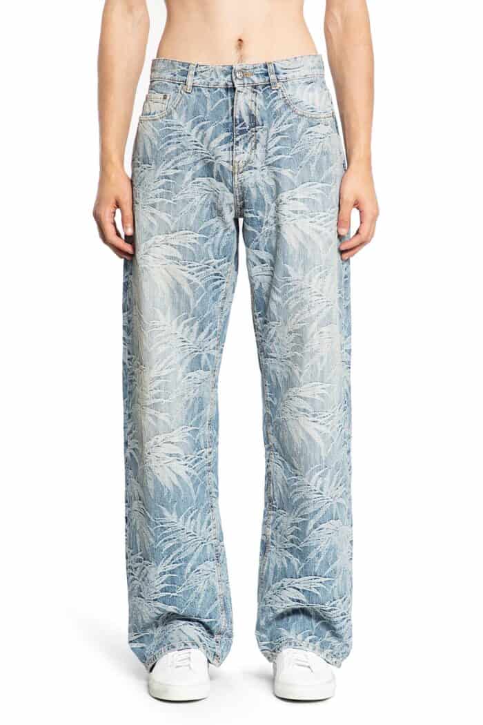 PALM ANGELS Palms Wash Loose Jeans