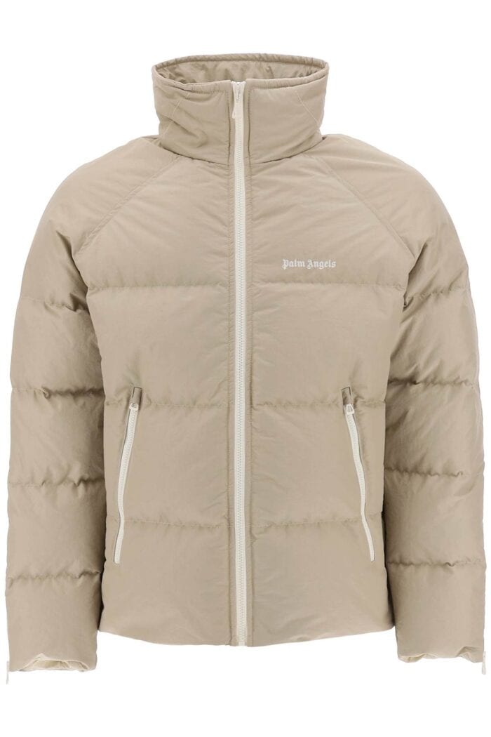 Palm Angels Retro-like Raglan Down Jacket