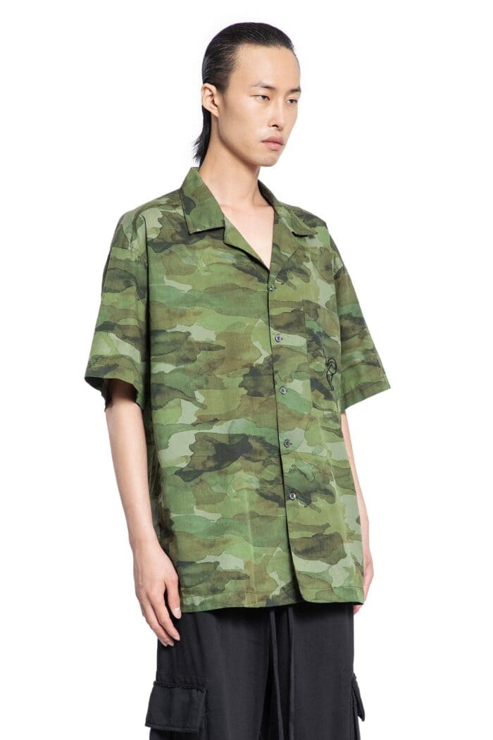 PALM ANGELS Seasonal Camouflage Shirt