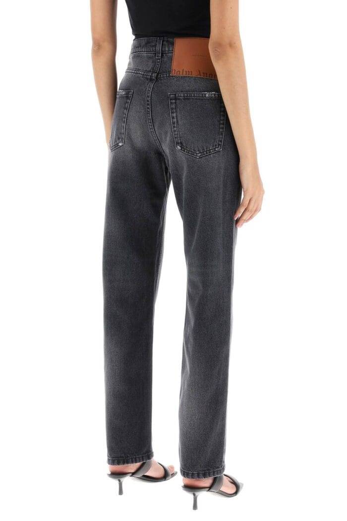 Palm Angels Straight Cut Jeans