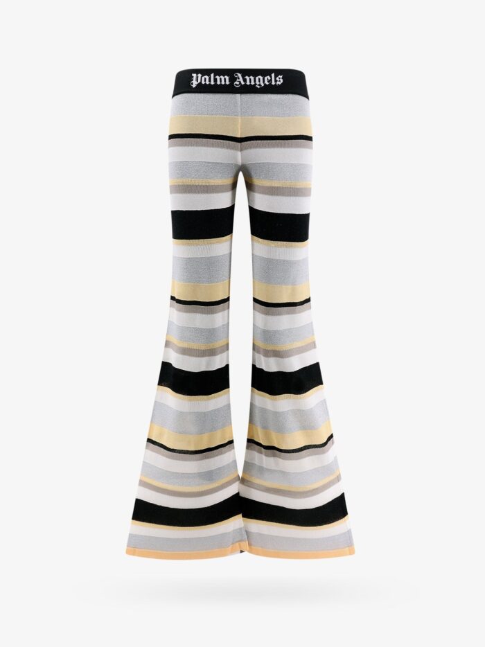 Palm Angels Striped Trouser With Lurex Effect