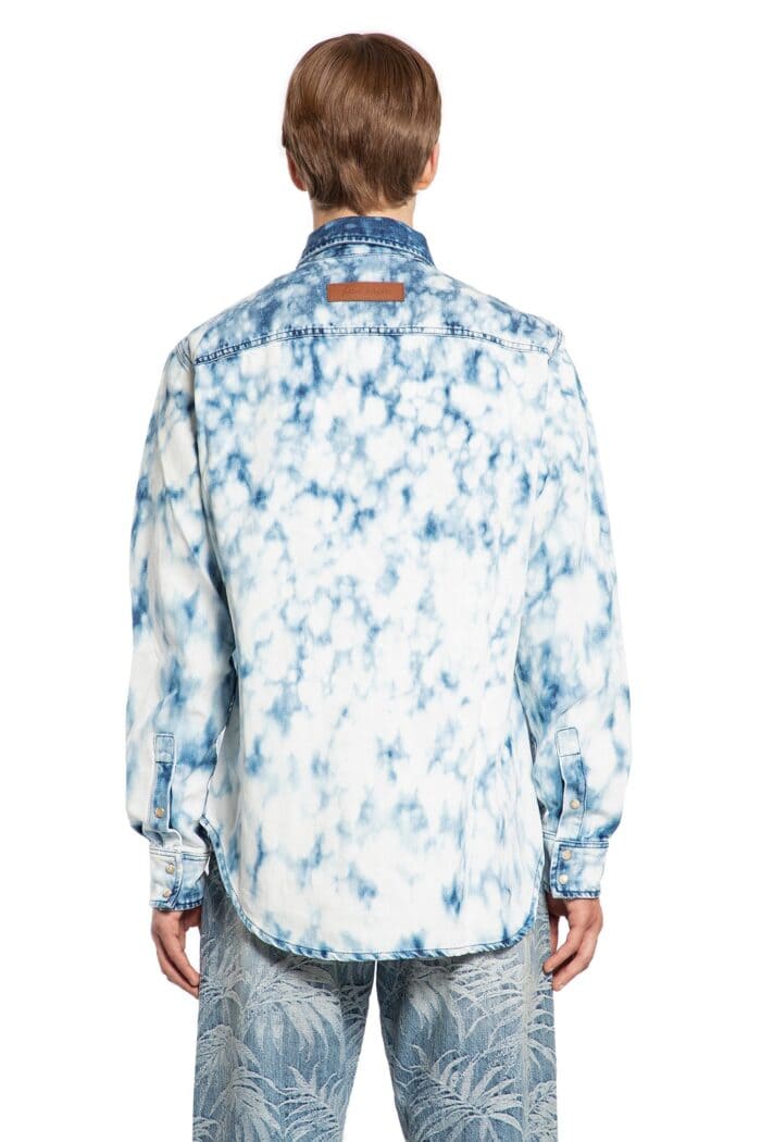 PALM ANGELS Summer Denim Shirt