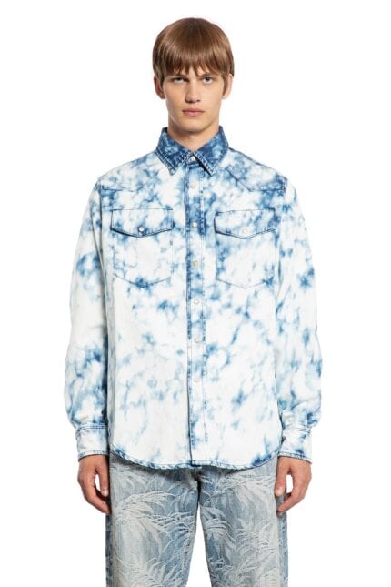 PALM ANGELS Summer Denim Shirt