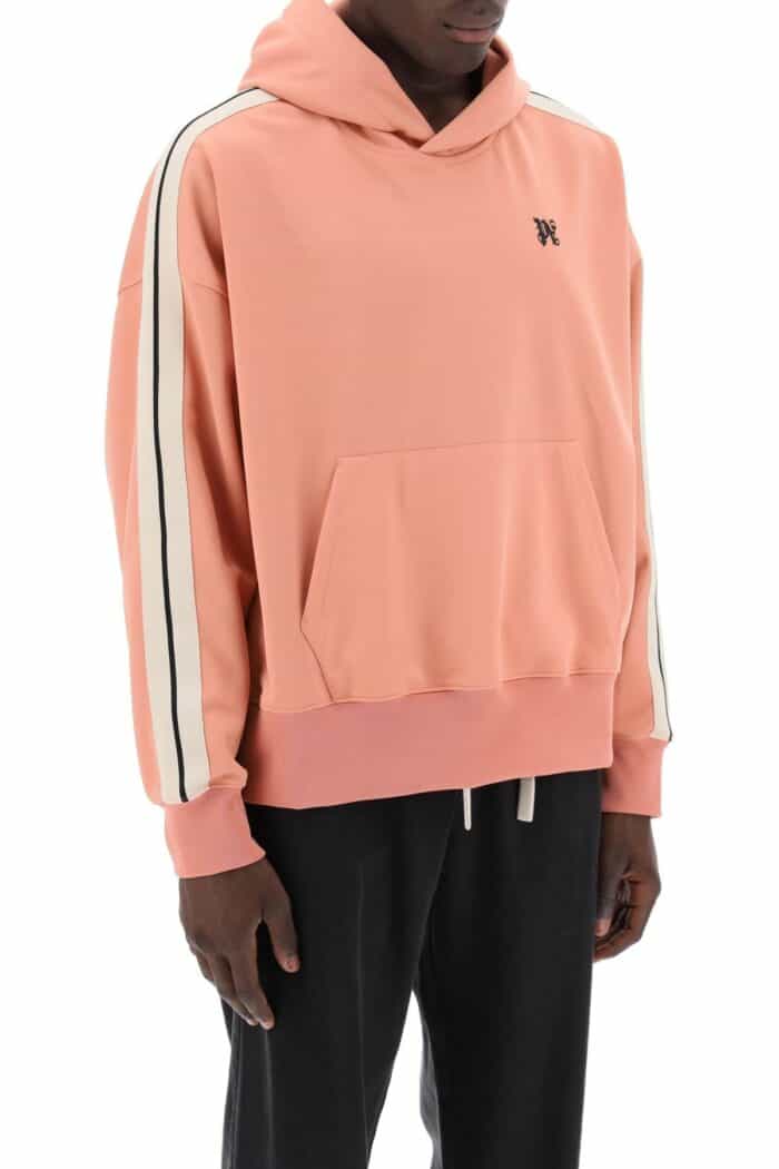 PALM ANGELS "track Sweatshirt With Contrasting Bands