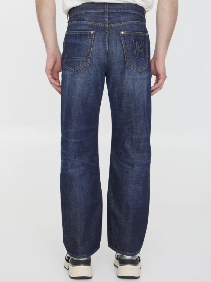 Palm Angels Workwear Monogram jeans