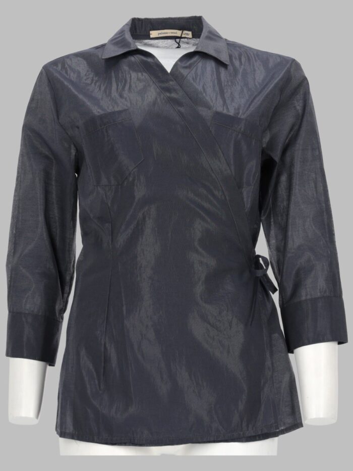 PALOMA WOOL CAMICIA WRAP "RICER"
