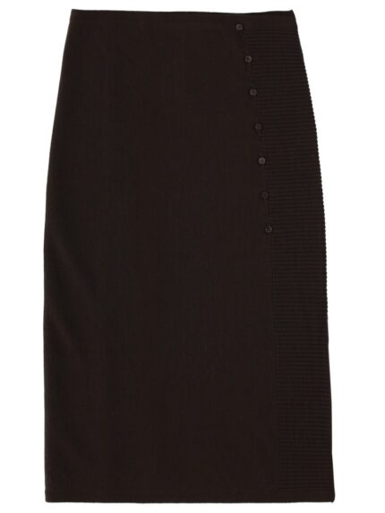 PALOMA WOOL "CHARCO" MIDI SKIRT