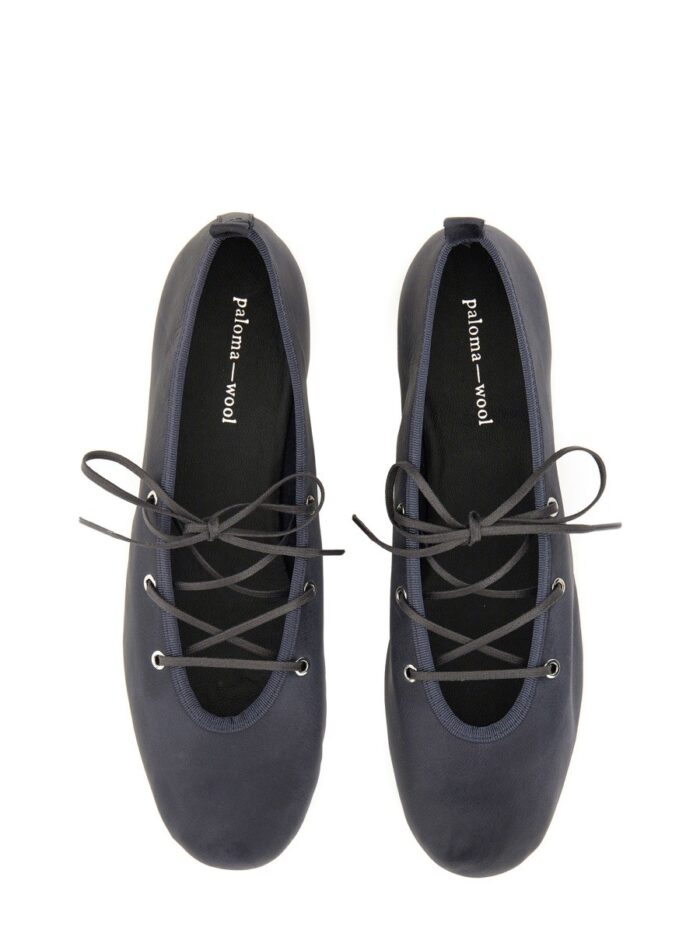 PALOMA WOOL LACE-UP BALLERINA "PINA"