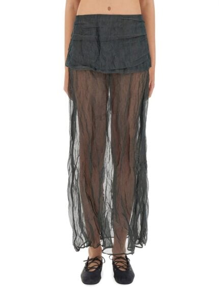 PALOMA WOOL LONG SKIRT "MAE"