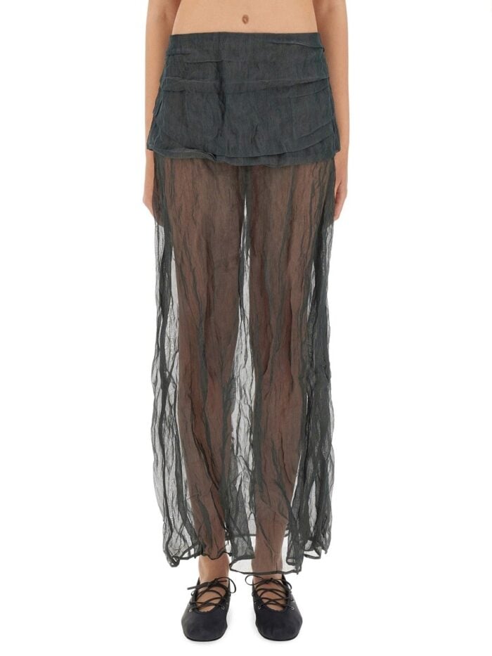 PALOMA WOOL LONG SKIRT "MAE"