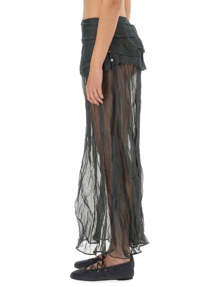 PALOMA WOOL LONG SKIRT "MAE"