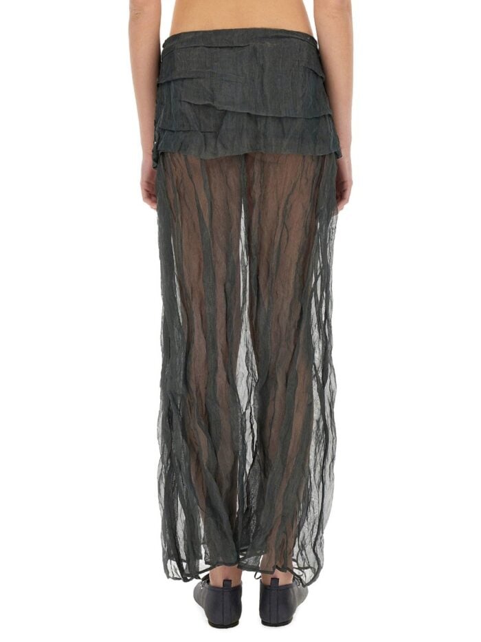 PALOMA WOOL LONG SKIRT "MAE"