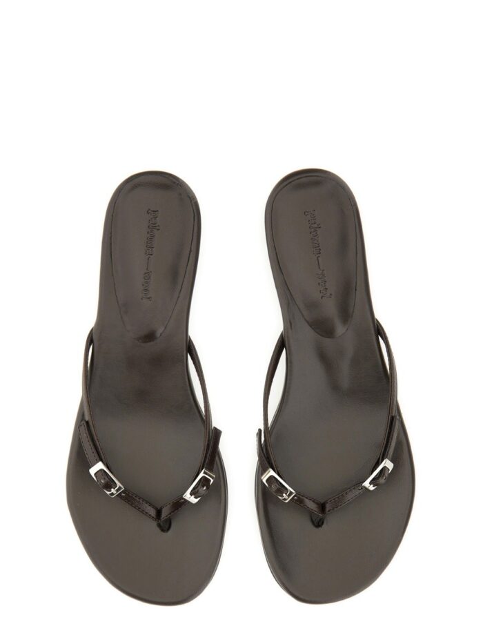 PALOMA WOOL THONG SANDAL "MICA"