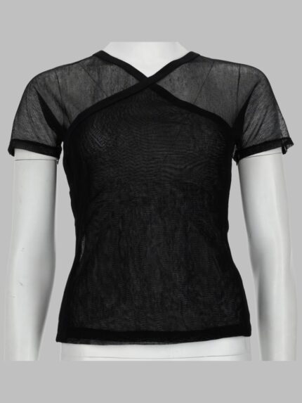PALOMA WOOL TOP "OLIMPIA" IN MESH