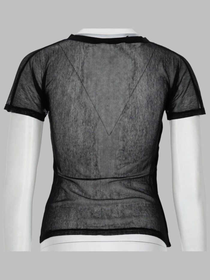 PALOMA WOOL TOP "OLIMPIA" IN MESH