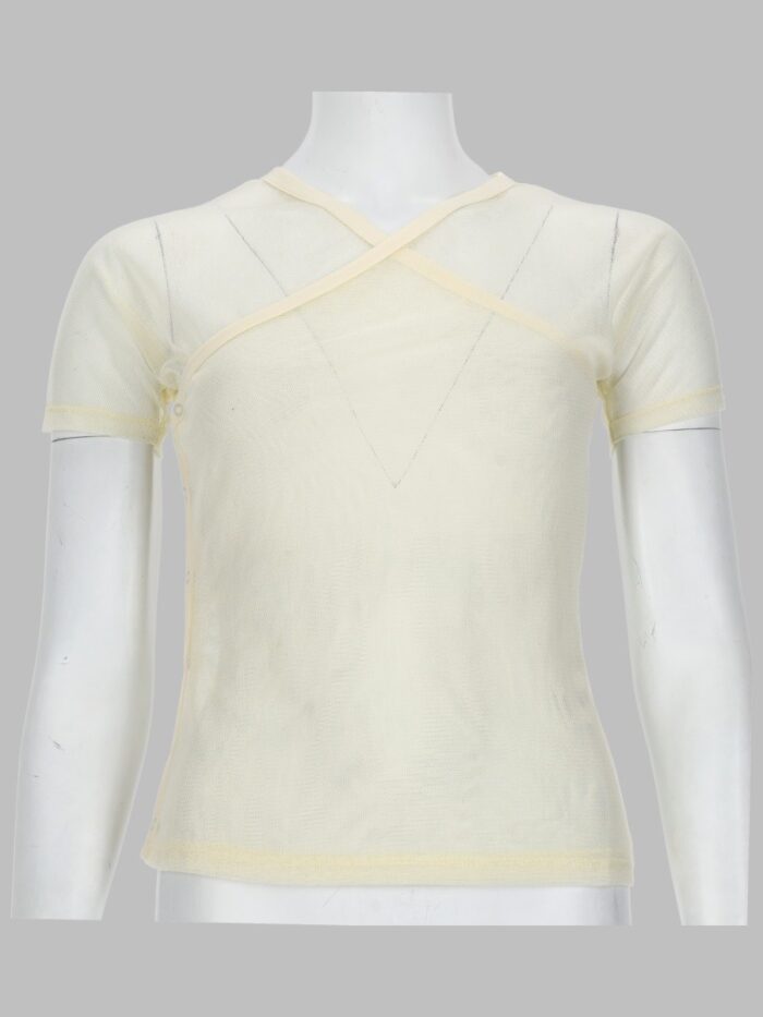 PALOMA WOOL TOP "OLIMPIA" IN MESH