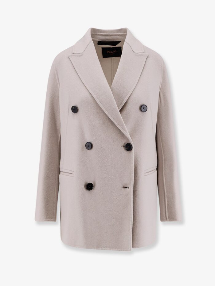 PALTO' Ariella Double-breasted Wool Coat