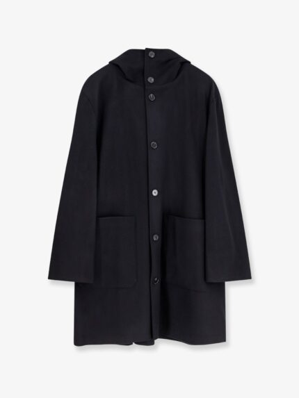 PALTO' Tonio Felt Wool And Nylon Coat