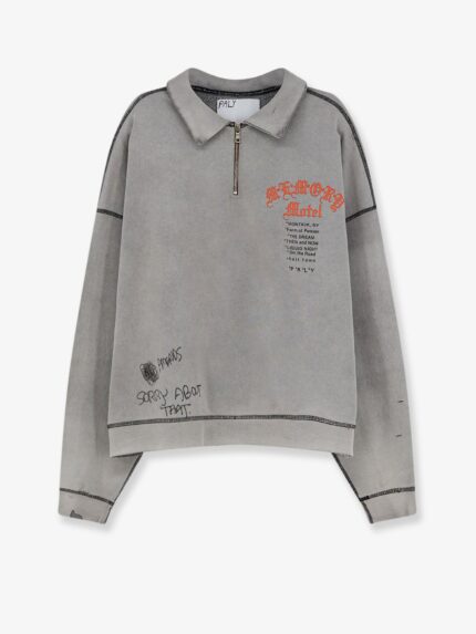 PALY Cotton Sweatshirt With Front Logo Print