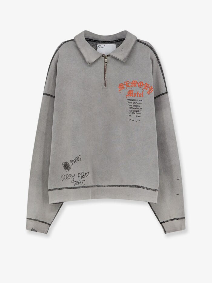 PALY Cotton Sweatshirt With Front Logo Print