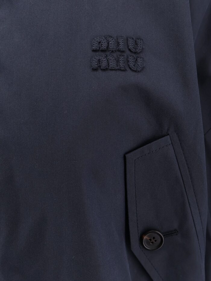 Panama Jacket With Miu Miu Patch