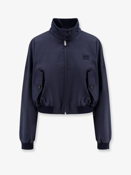 Panama Jacket With Miu Miu Patch