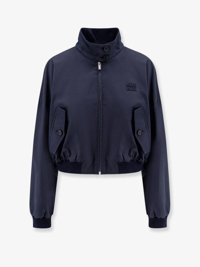 Panama Jacket With Miu Miu Patch